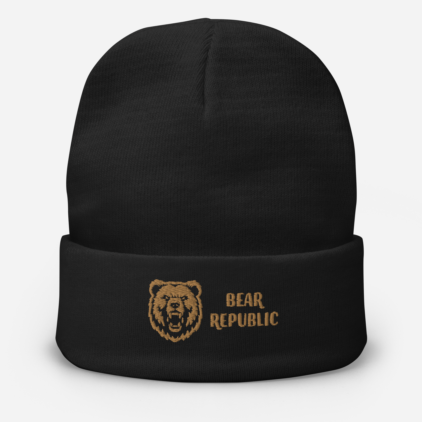 Bear Republic Embroidered Beanie