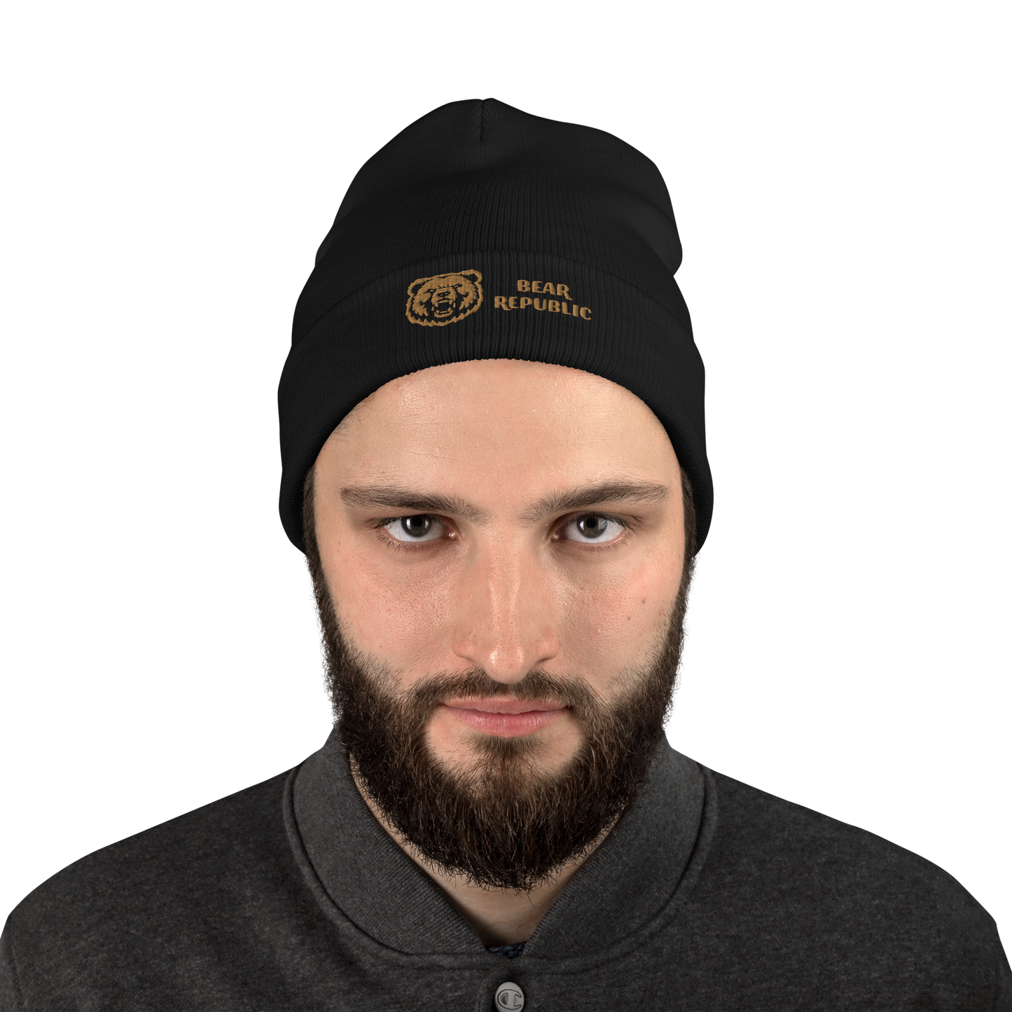 Bear Republic Embroidered Beanie