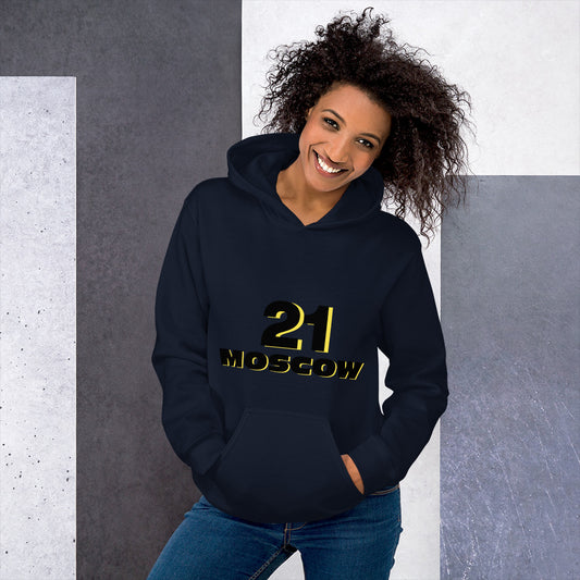 Moscow 21 Unisex Hoodie