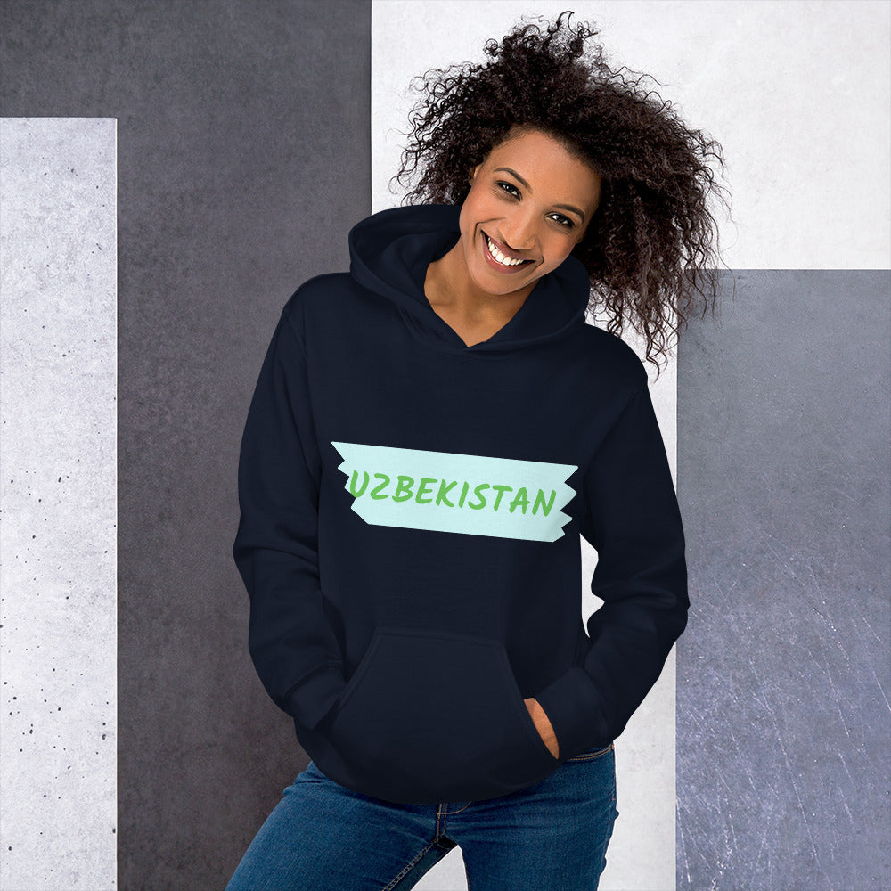 Uzbekistan Unisex Hoodie