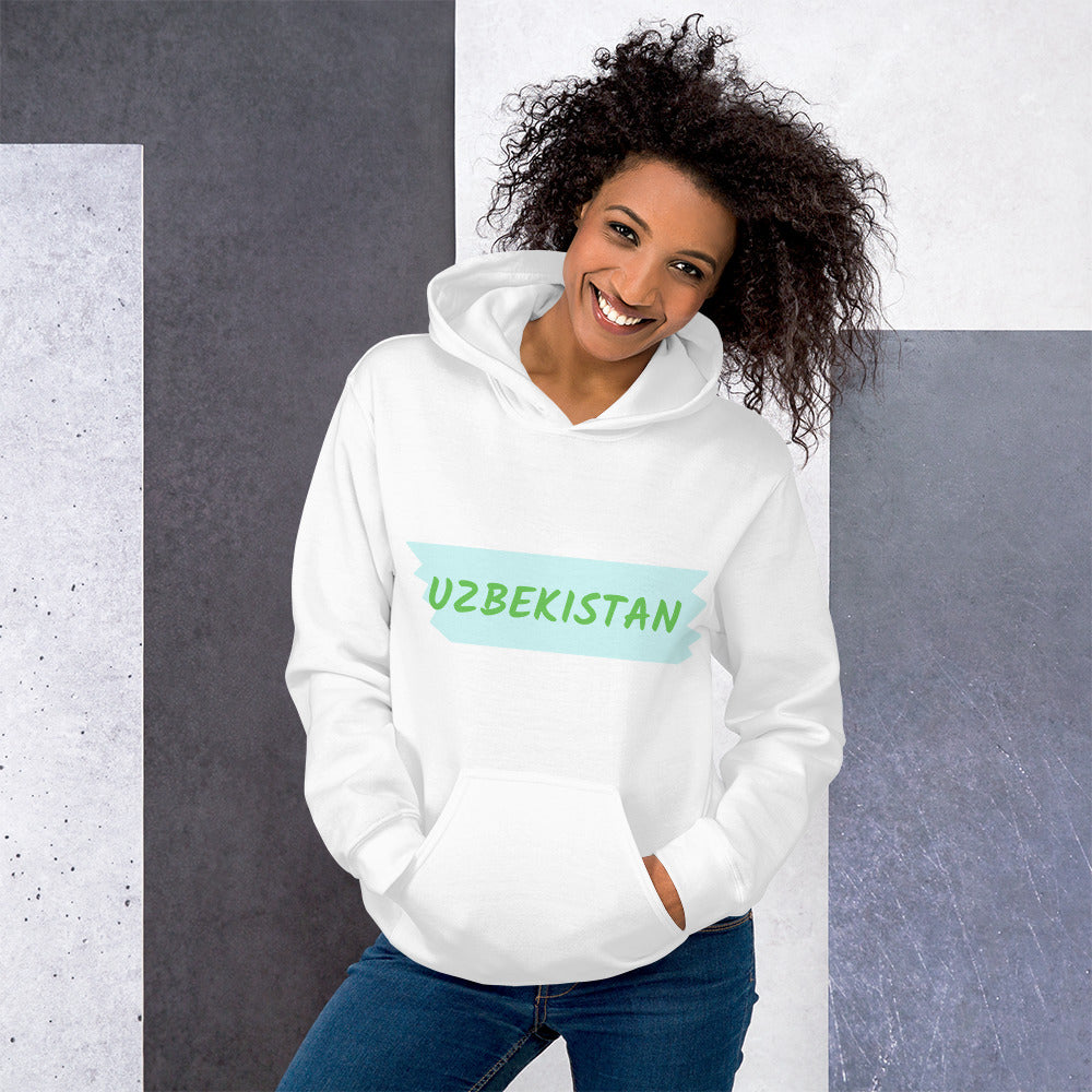 Uzbekistan Unisex Hoodie